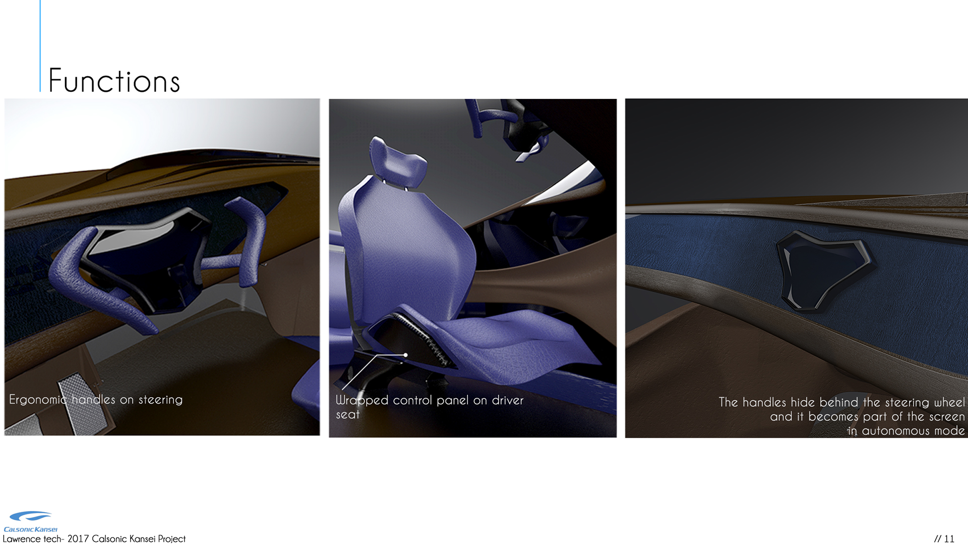 Interior，automobile，conceptual design，