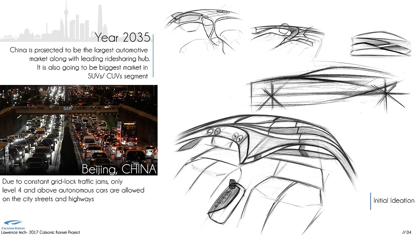 Interior，automobile，conceptual design，