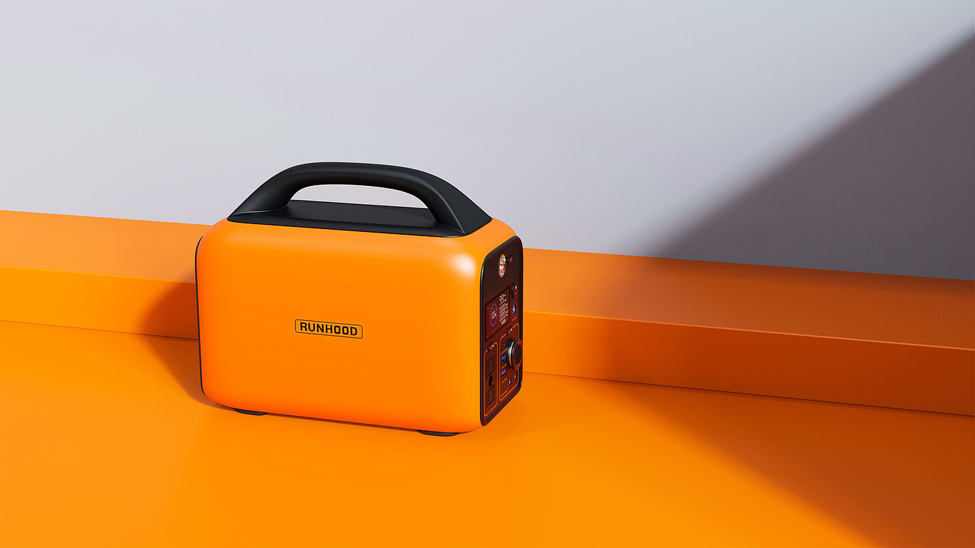 product design，Sports/Outdoor/Bicycle，Portable power pack，