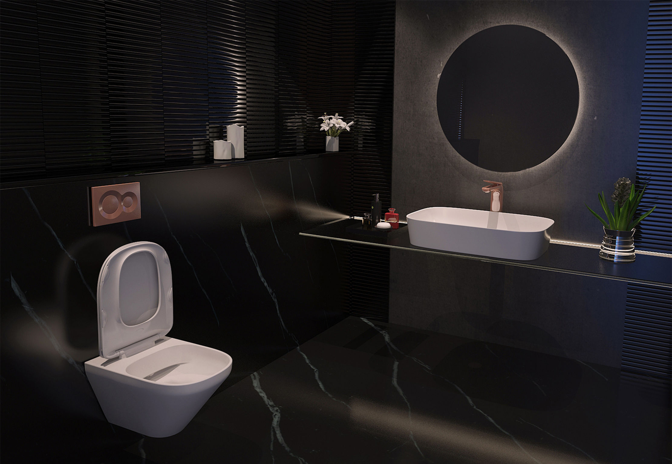 product design，bathroom，Toilet and washbasin，