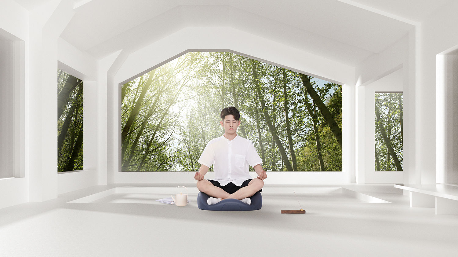 product design，Beauty/care，Meditation mat，