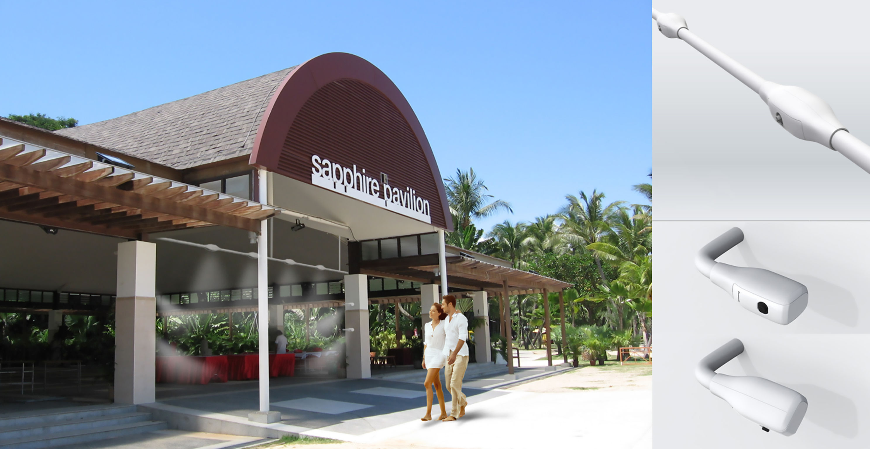 product design，Industry/Tools，Water mist spraying system，