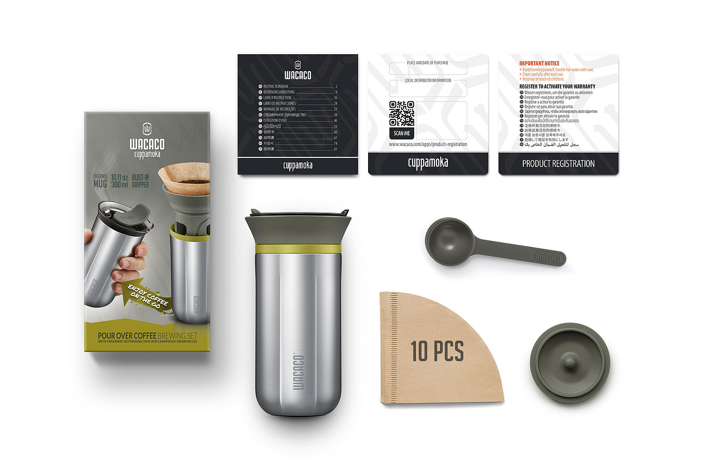 product design，kitchen，Portable coffee pot，