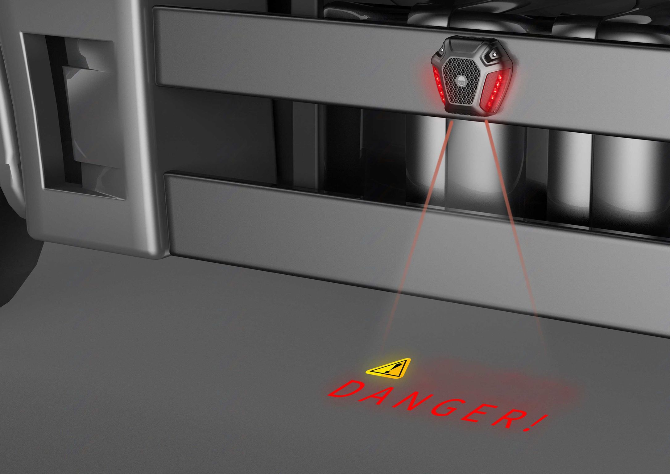 product design，Automobile/transportation，Truck blind spot alarm，