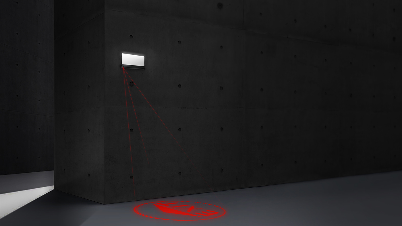 emergency lamp，led，Built in alarm，