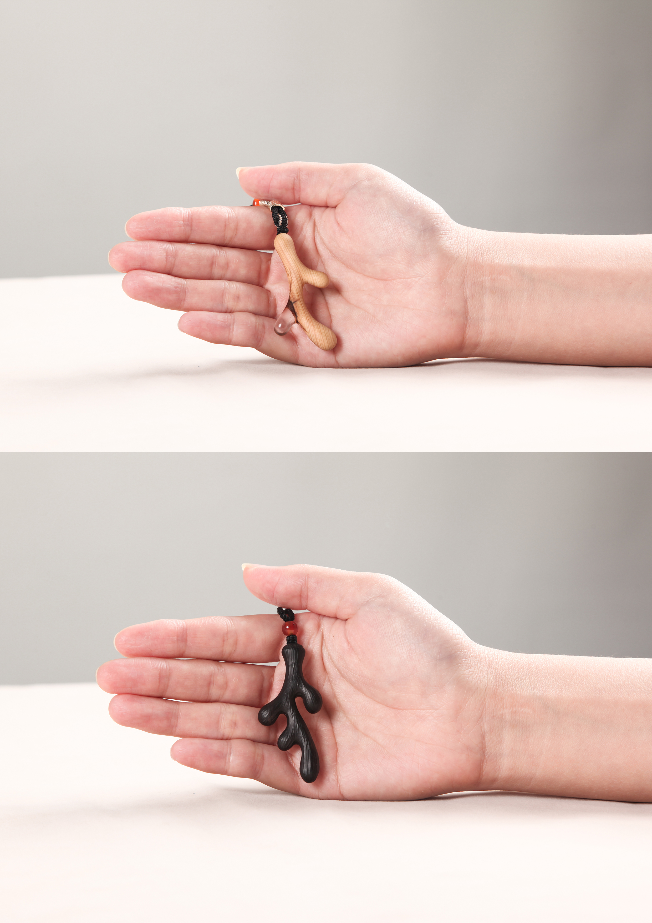 Hand-made by Yun Jing，Log pendant，lovers，Resin · Thuja · Ziguang Sandalwood，Cultural creation，Two steamed buns，Handmade woodwork，