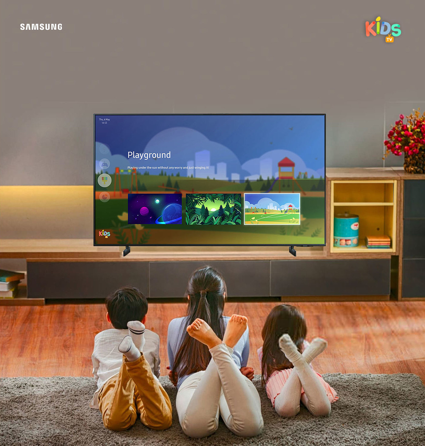 Communication design，Applications/software，TV application for aggregating children's content，