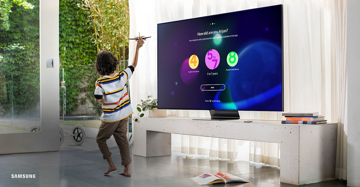Communication design，Applications/software，TV application for aggregating children's content，