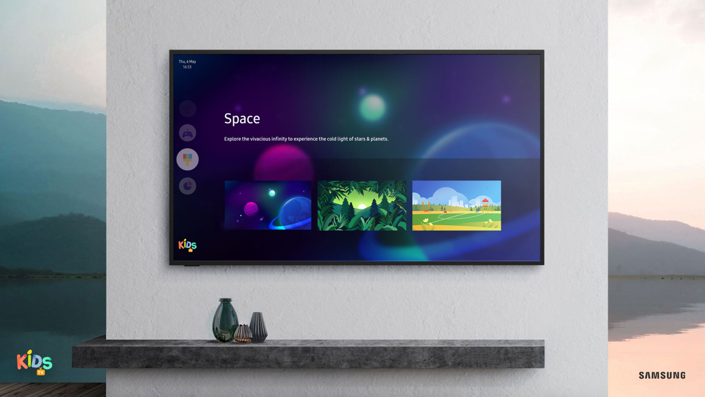 Communication design，Applications/software，TV application for aggregating children's content，