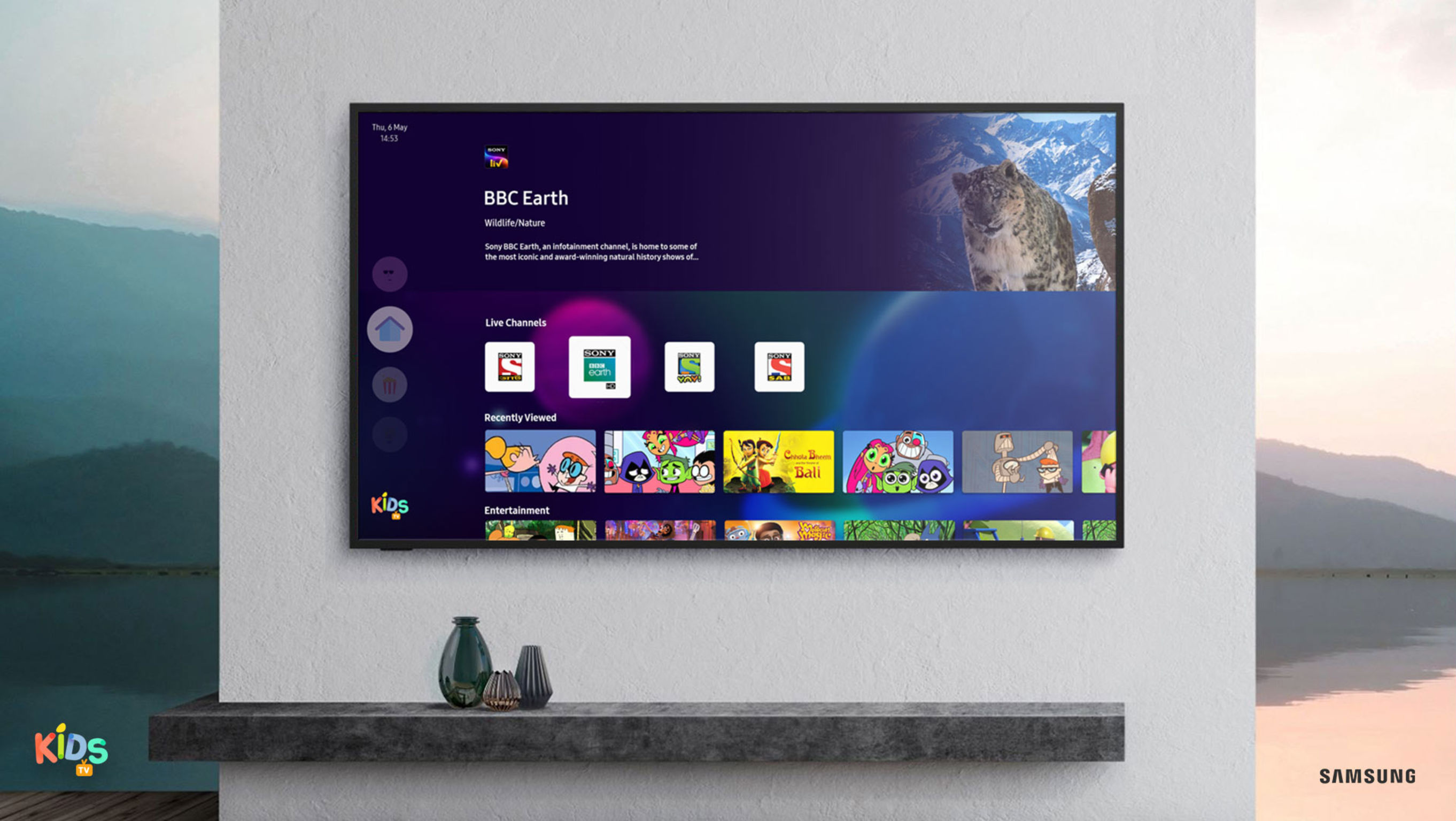 Communication design，Applications/software，TV application for aggregating children's content，