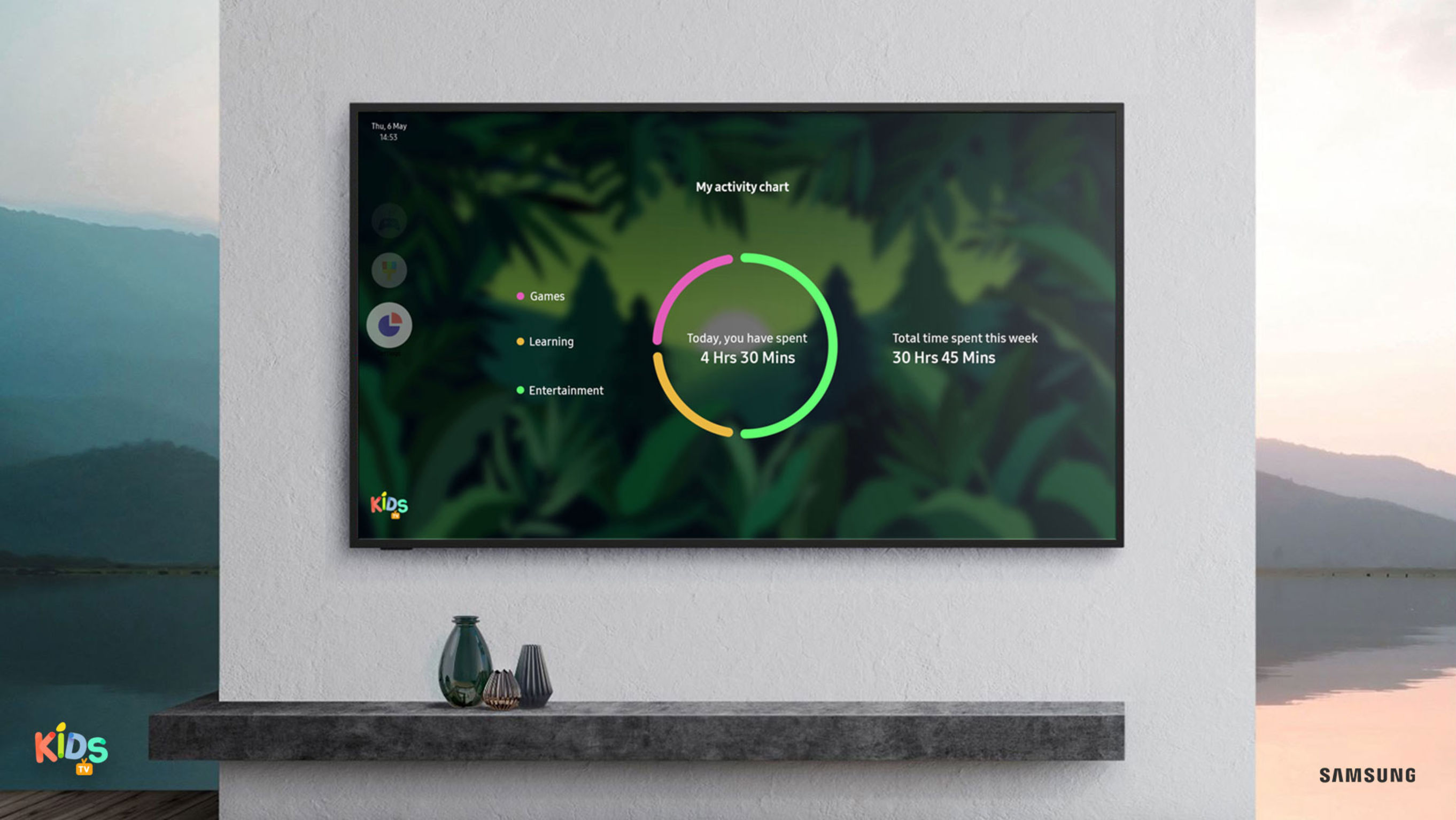 Communication design，Applications/software，TV application for aggregating children's content，