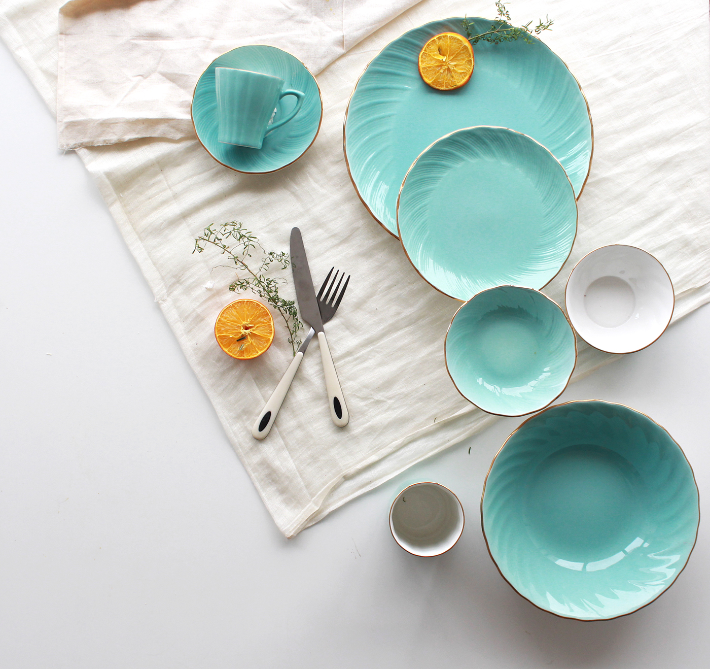 pastel碗碟套装——点缀精致生活