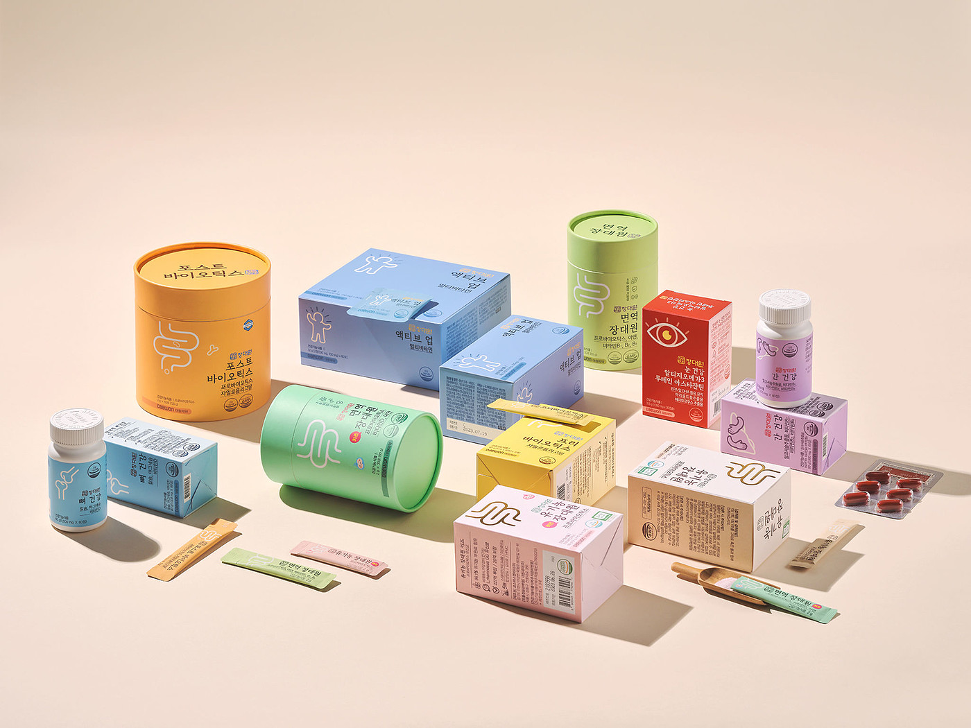 packing design，Medicine/Pharmaceuticals，Health product packaging，