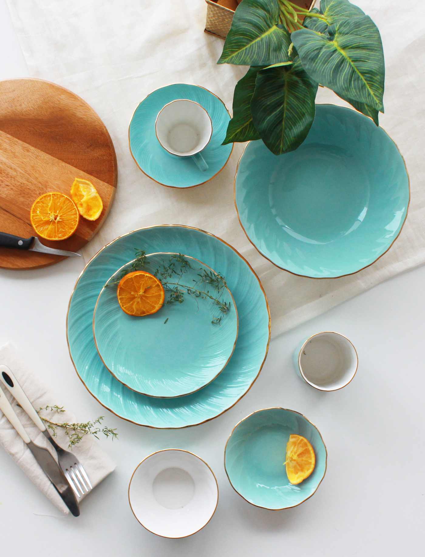 pastel碗碟套装——点缀精致生活