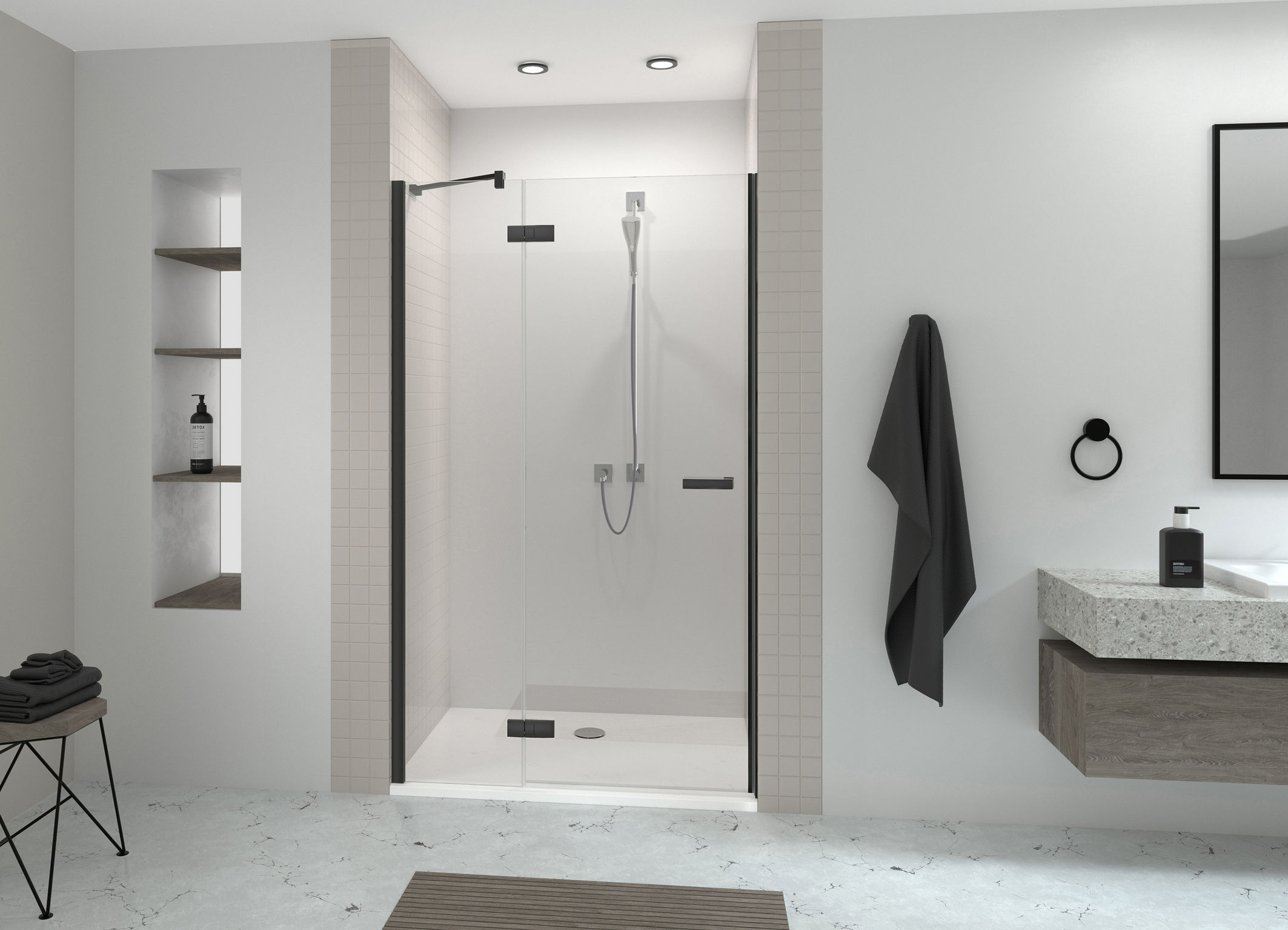 product design，bathroom，shower room，