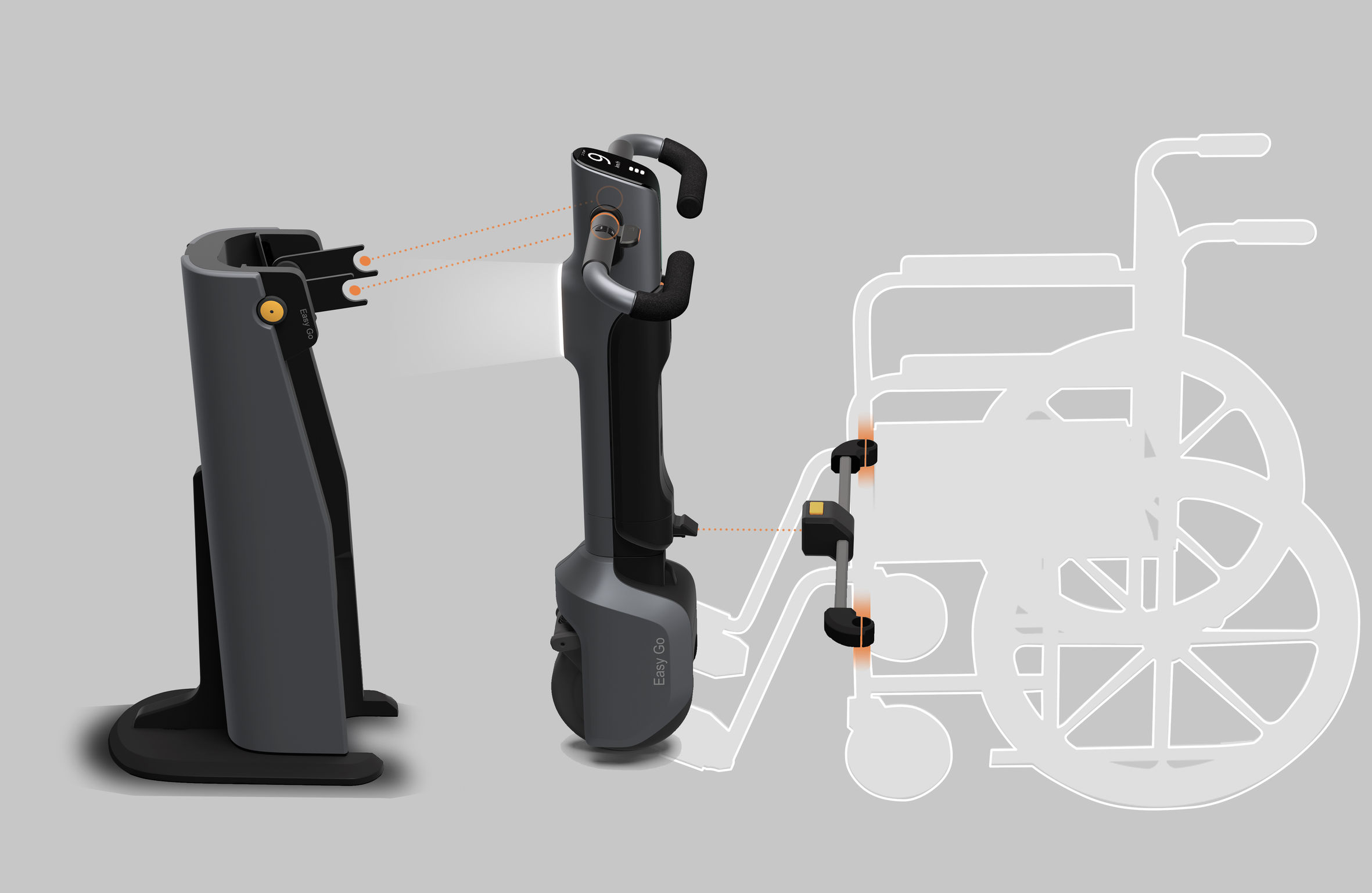 Professional concept，Product concept，Electric wheelchair，