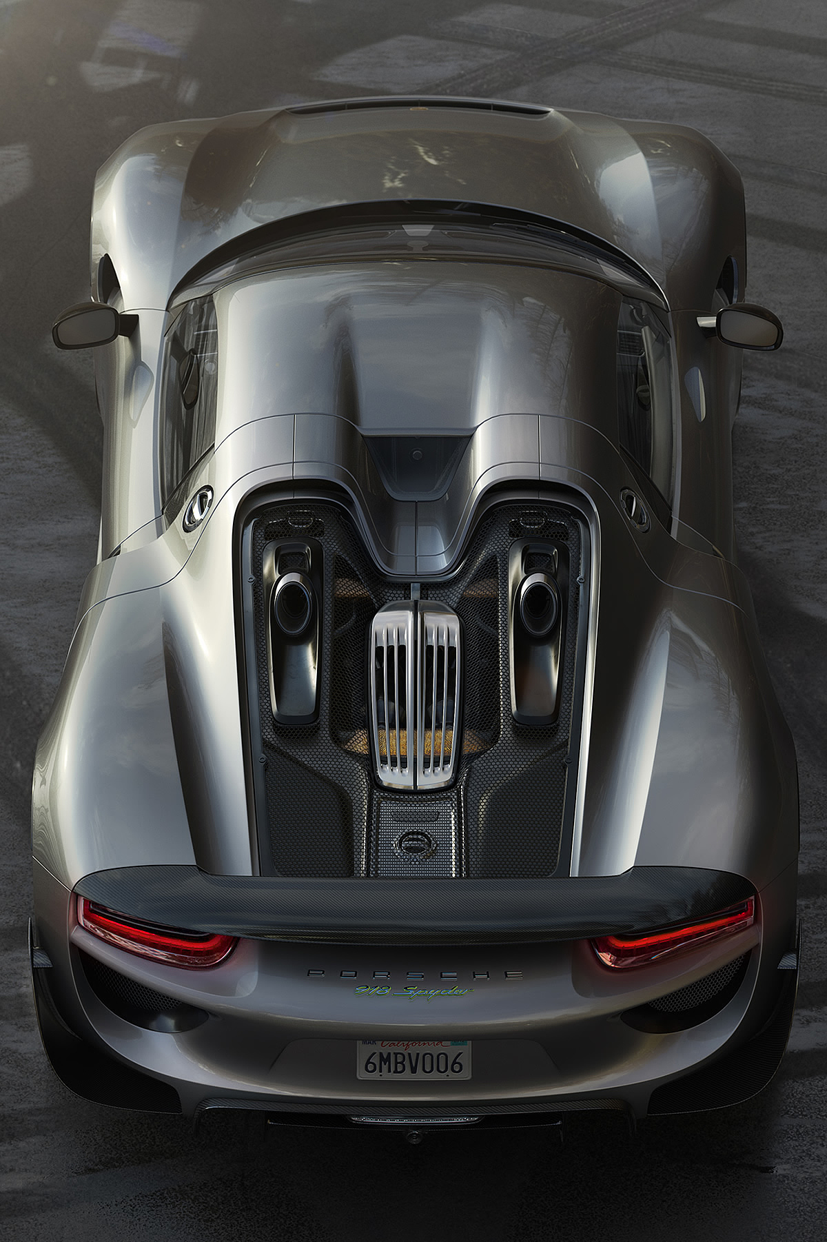 porsche，vehicle，Render，