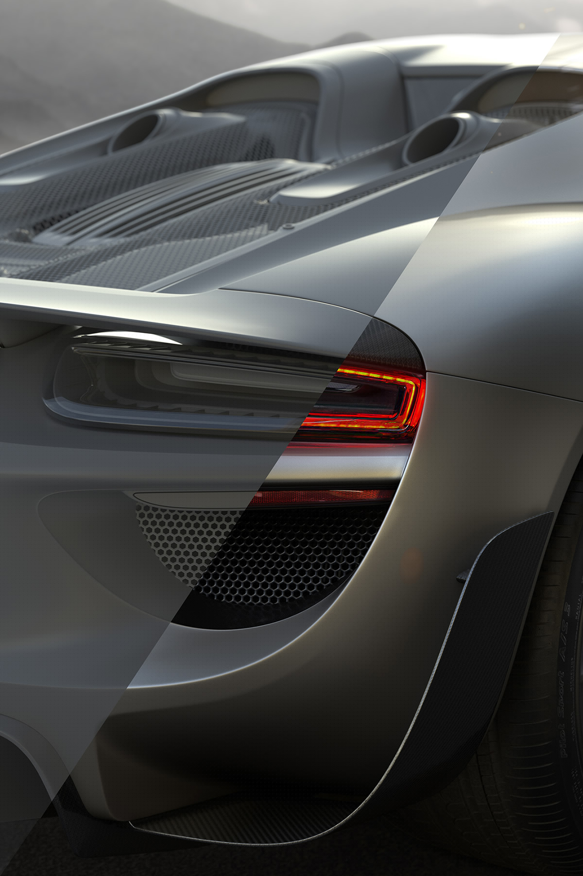 porsche，vehicle，Render，