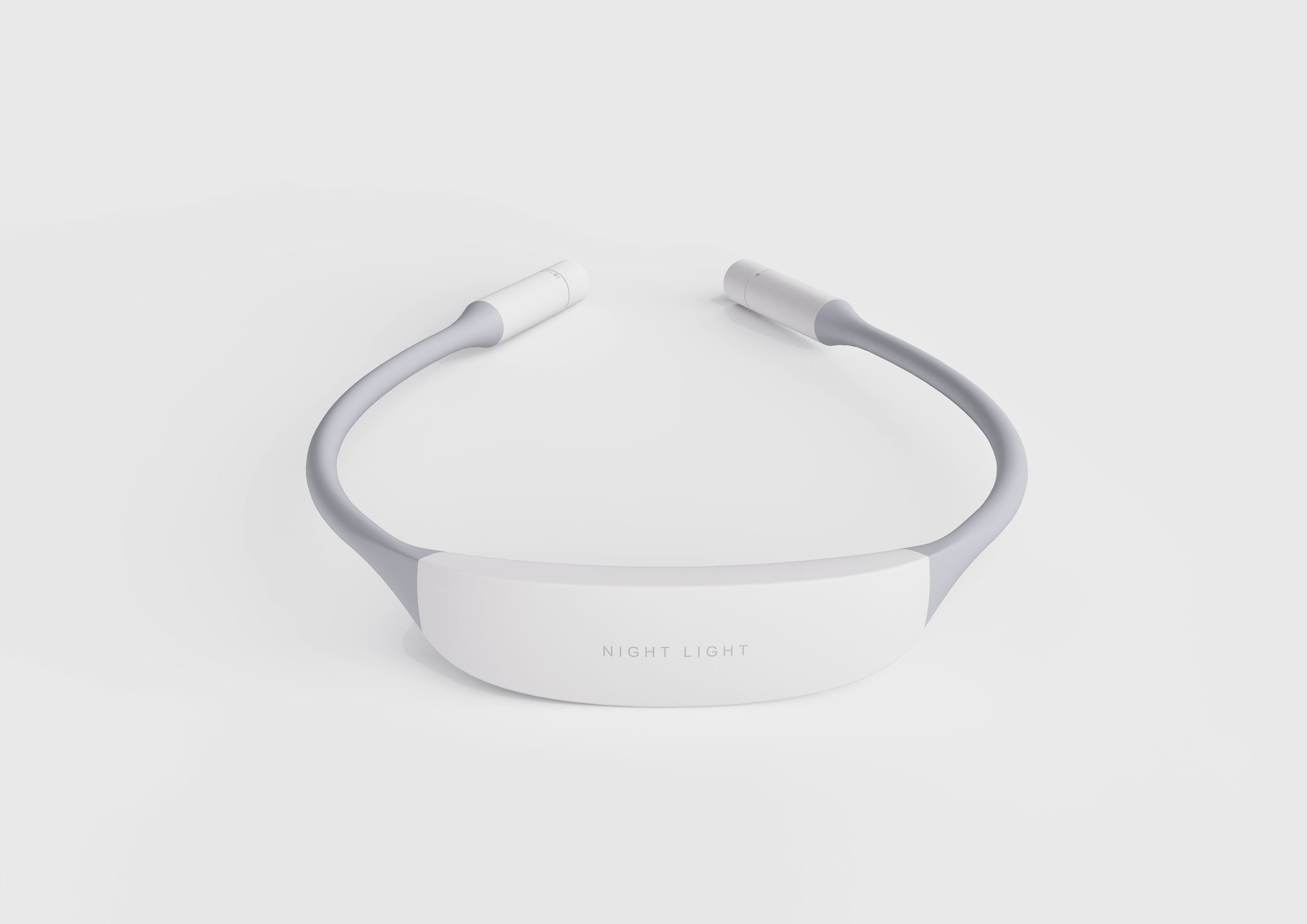 product design，lighting，Neck reading light，