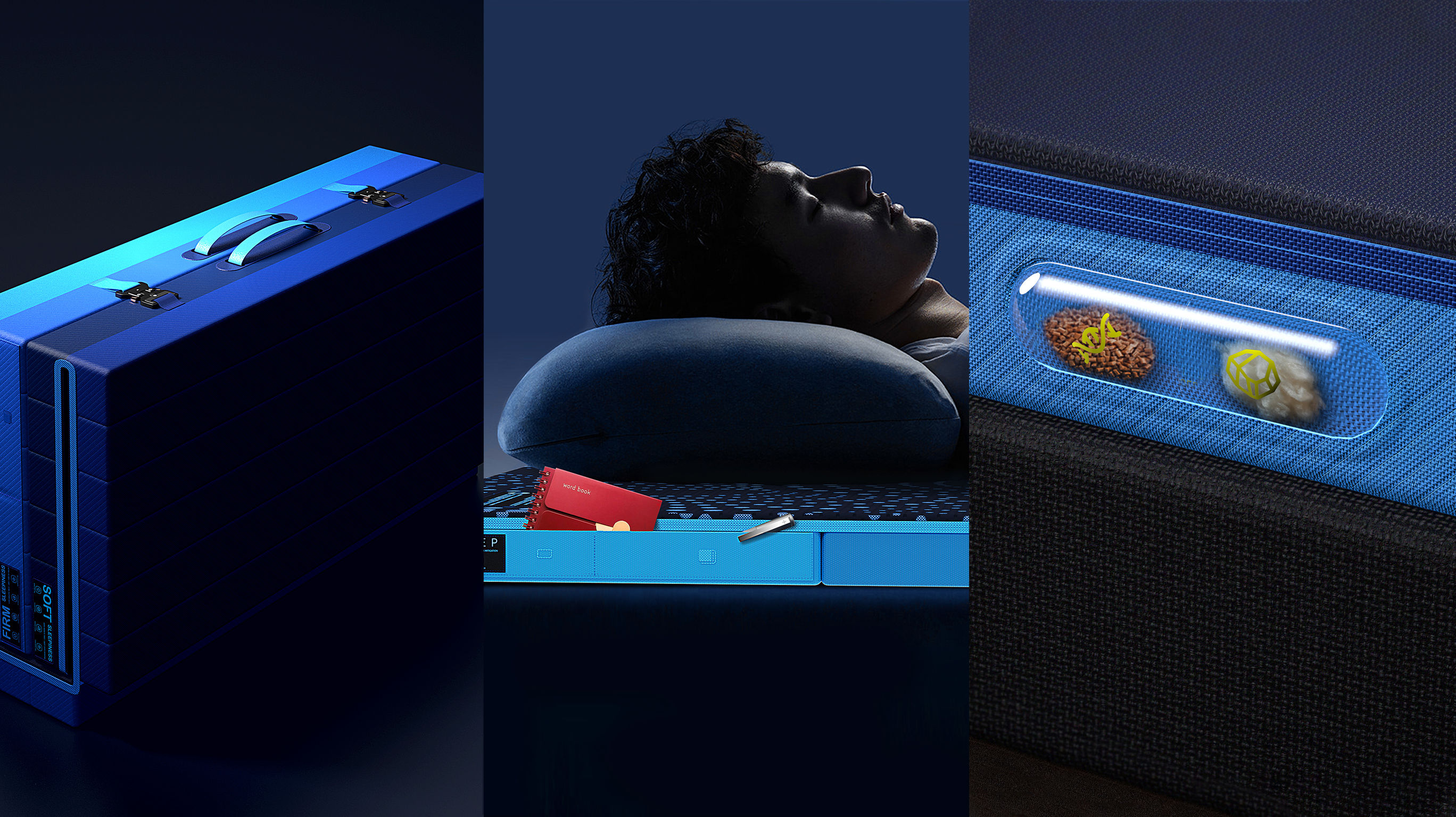 product design，Fabric/wall/floor，mattress，