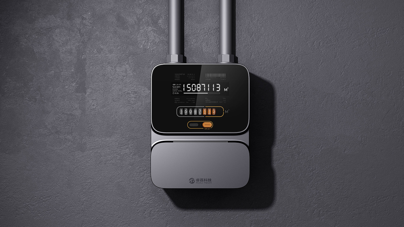 product design，Architectural technology，Gas meter，