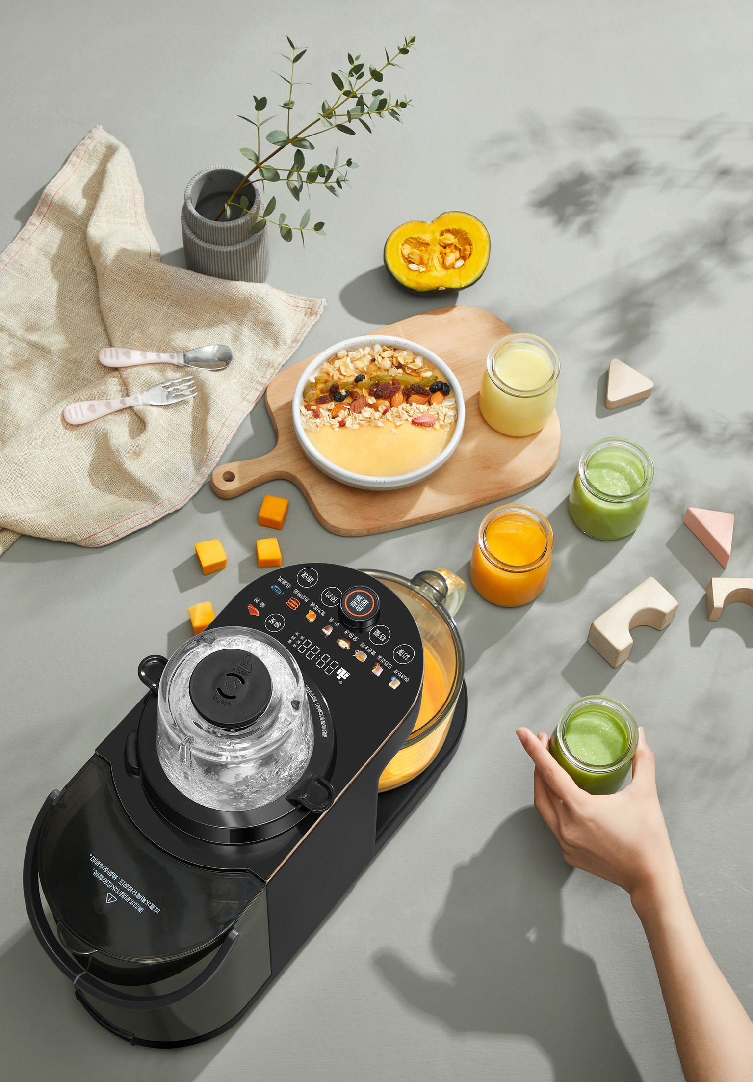 product design，kitchen，blender，