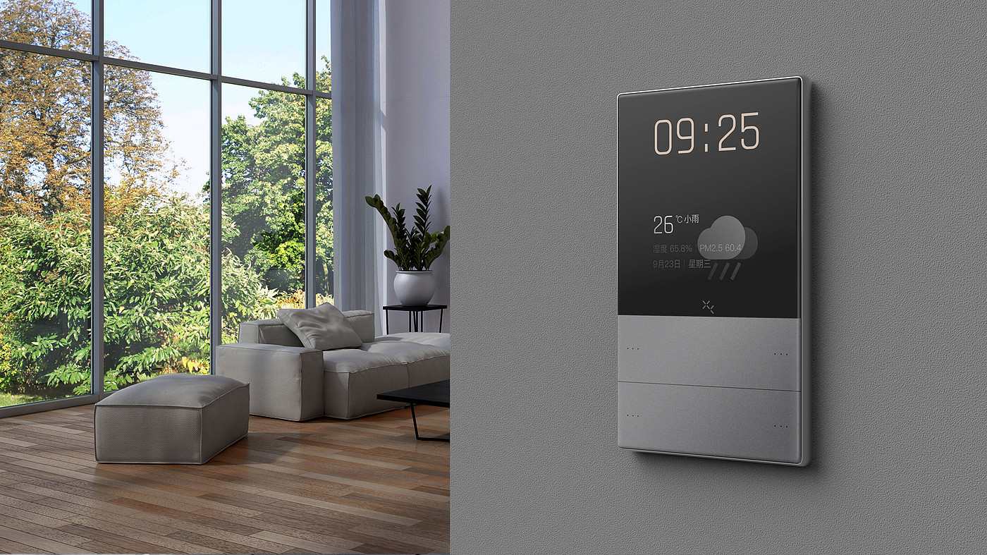 product design，Architectural technology，Home control panel，