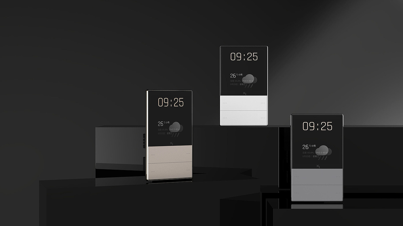 product design，Architectural technology，Home control panel，