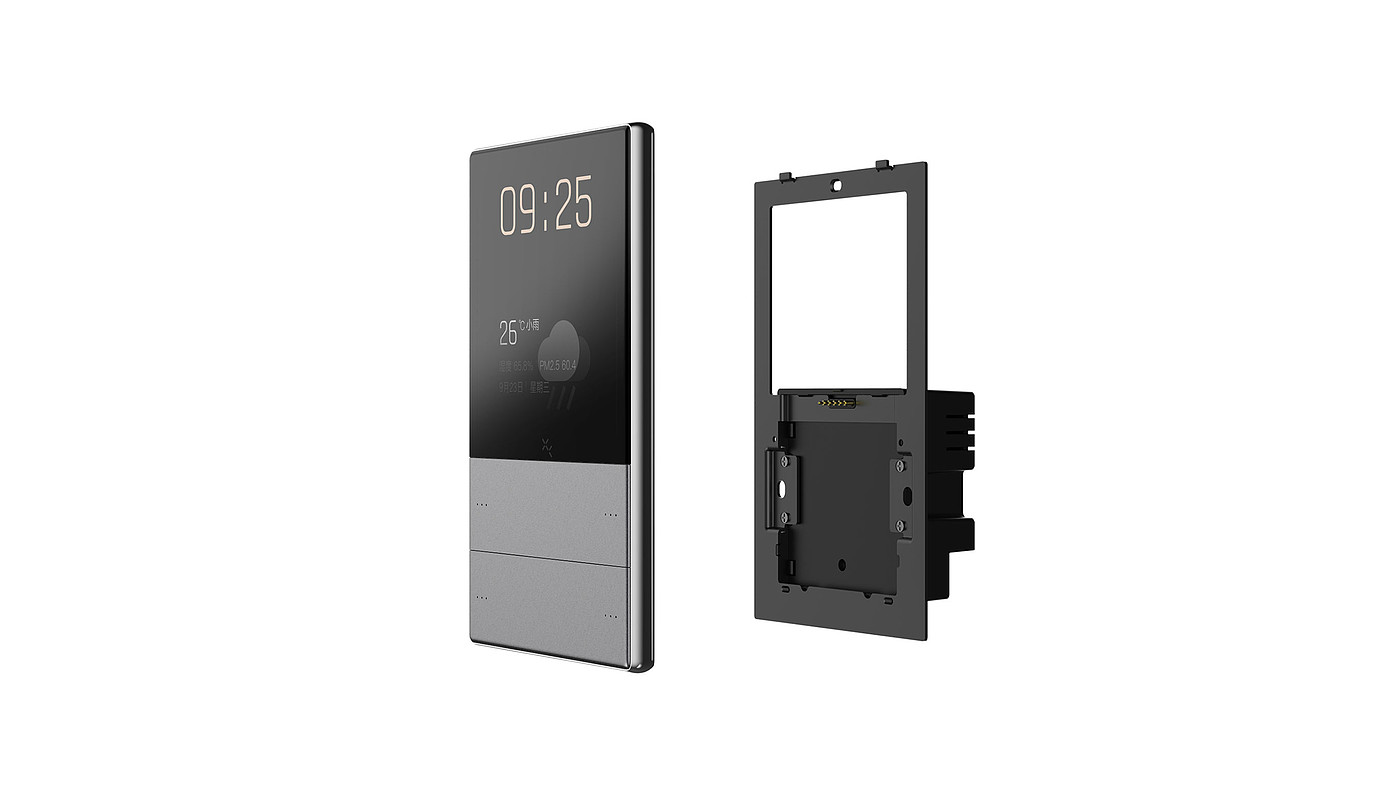 product design，Architectural technology，Home control panel，