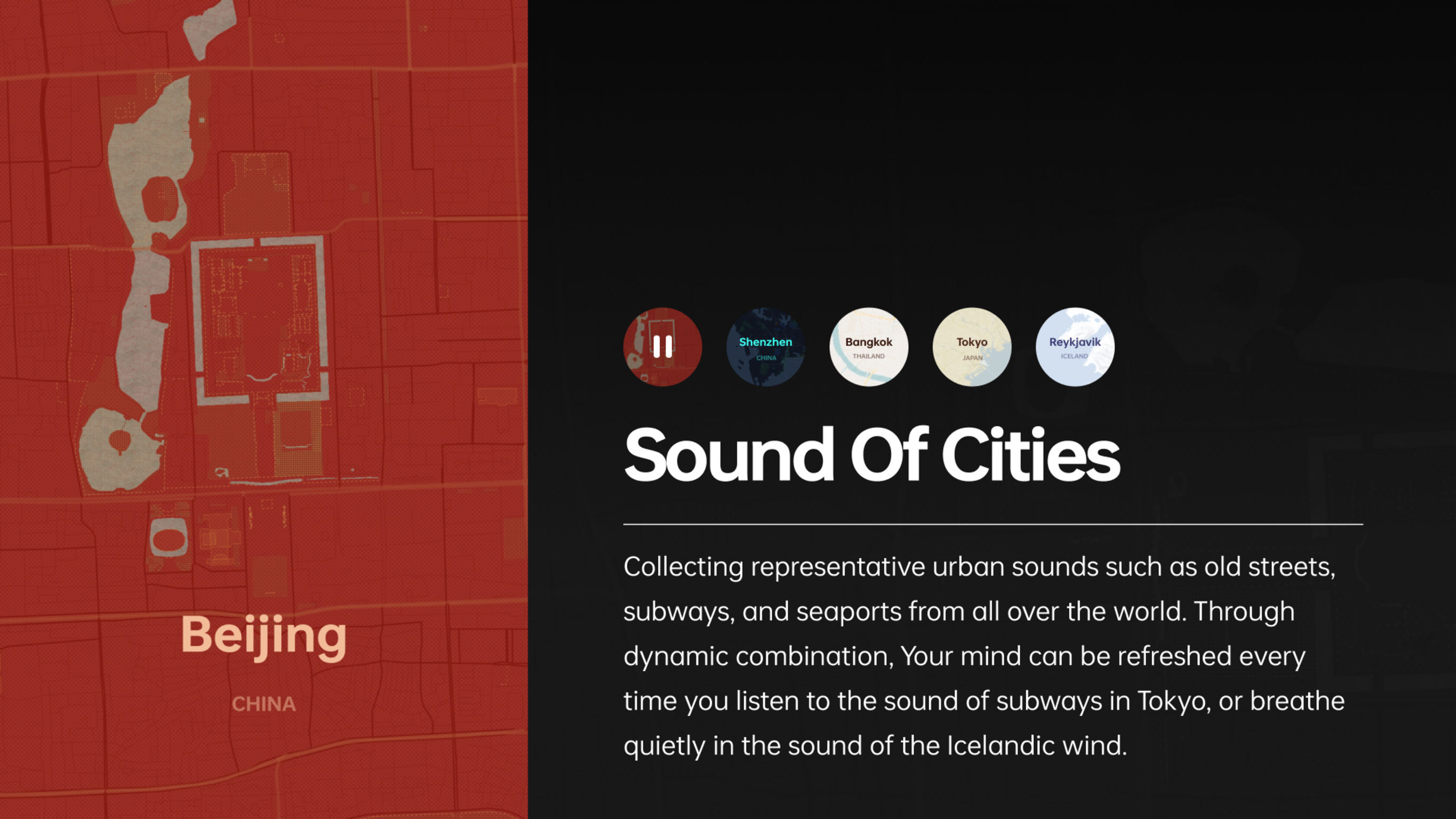 User experience (UX)，Communication design UX，Relaxation application，