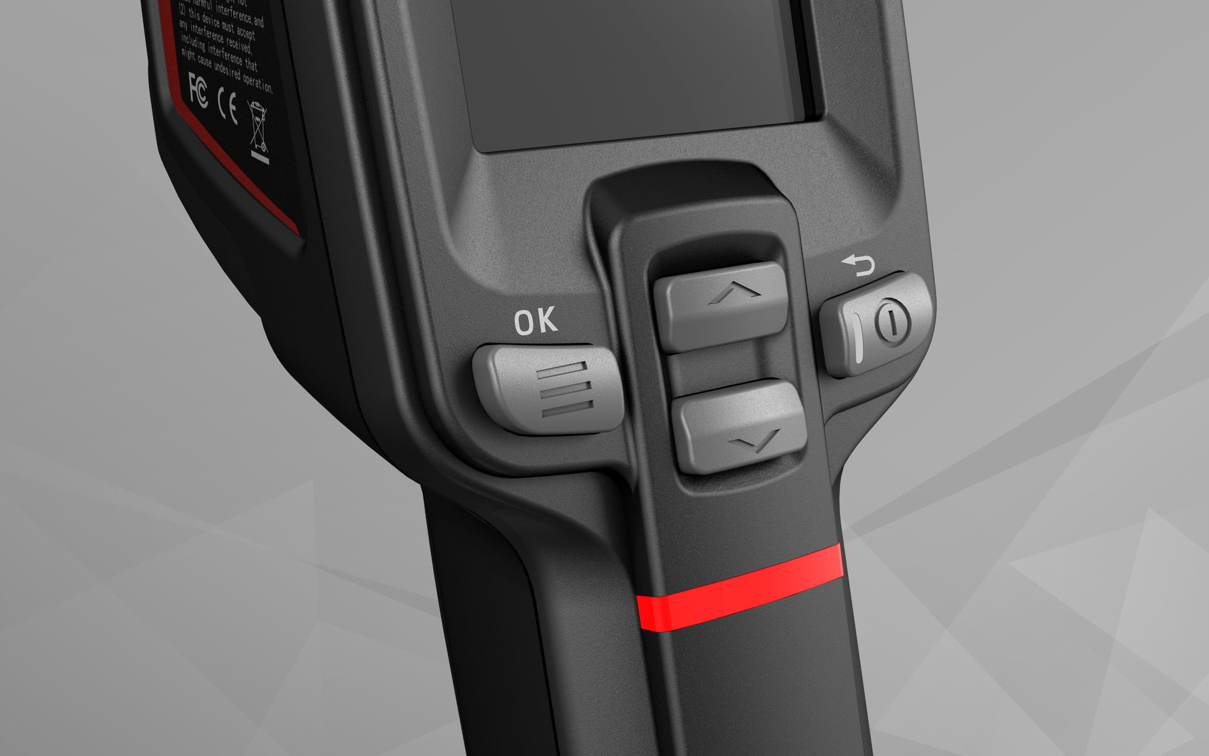 product design，Television/video camera，Remote thermometer，