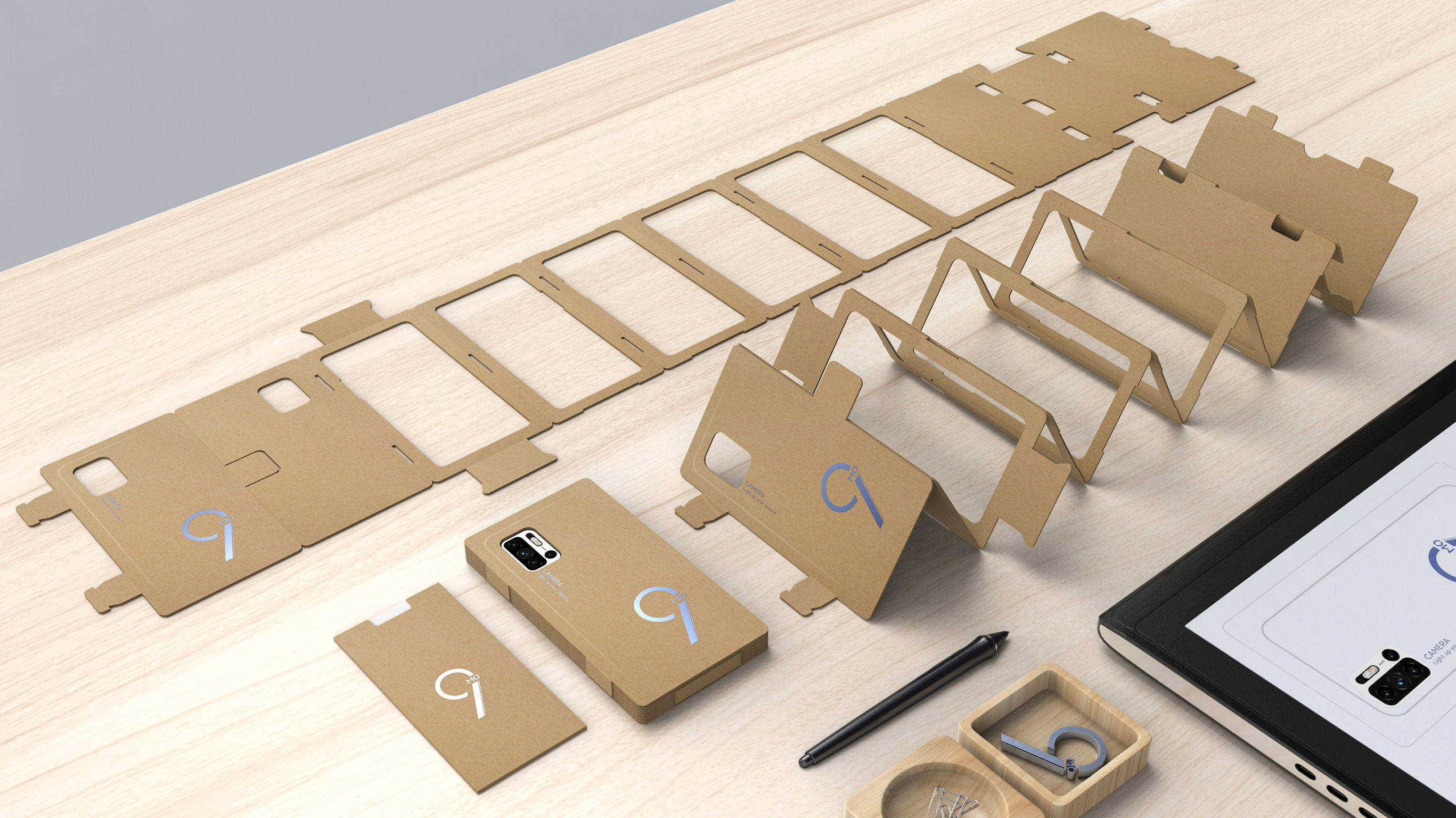 packing design，Consumer products，Mobile phone packaging，