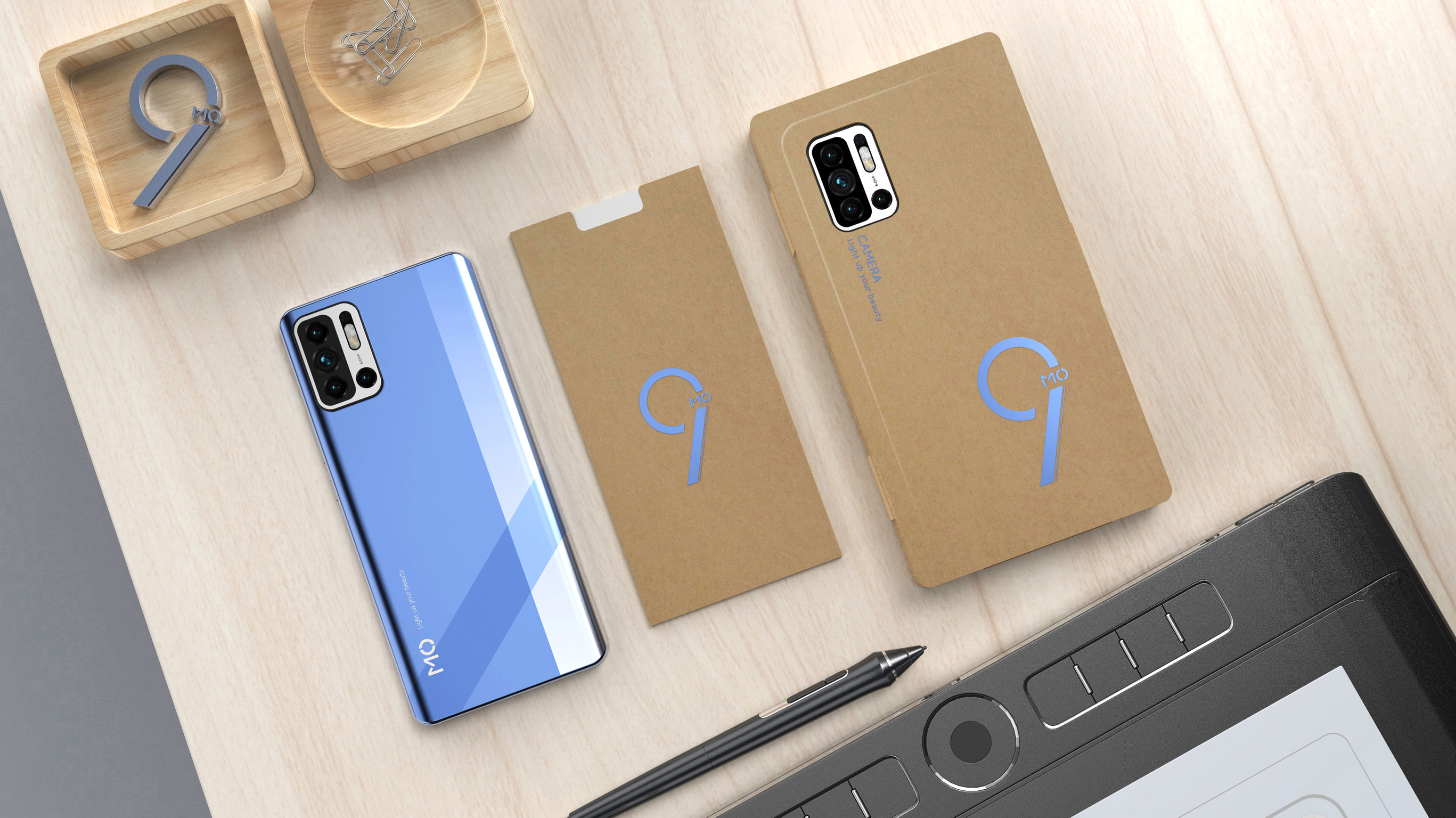 packing design，Consumer products，Mobile phone packaging，