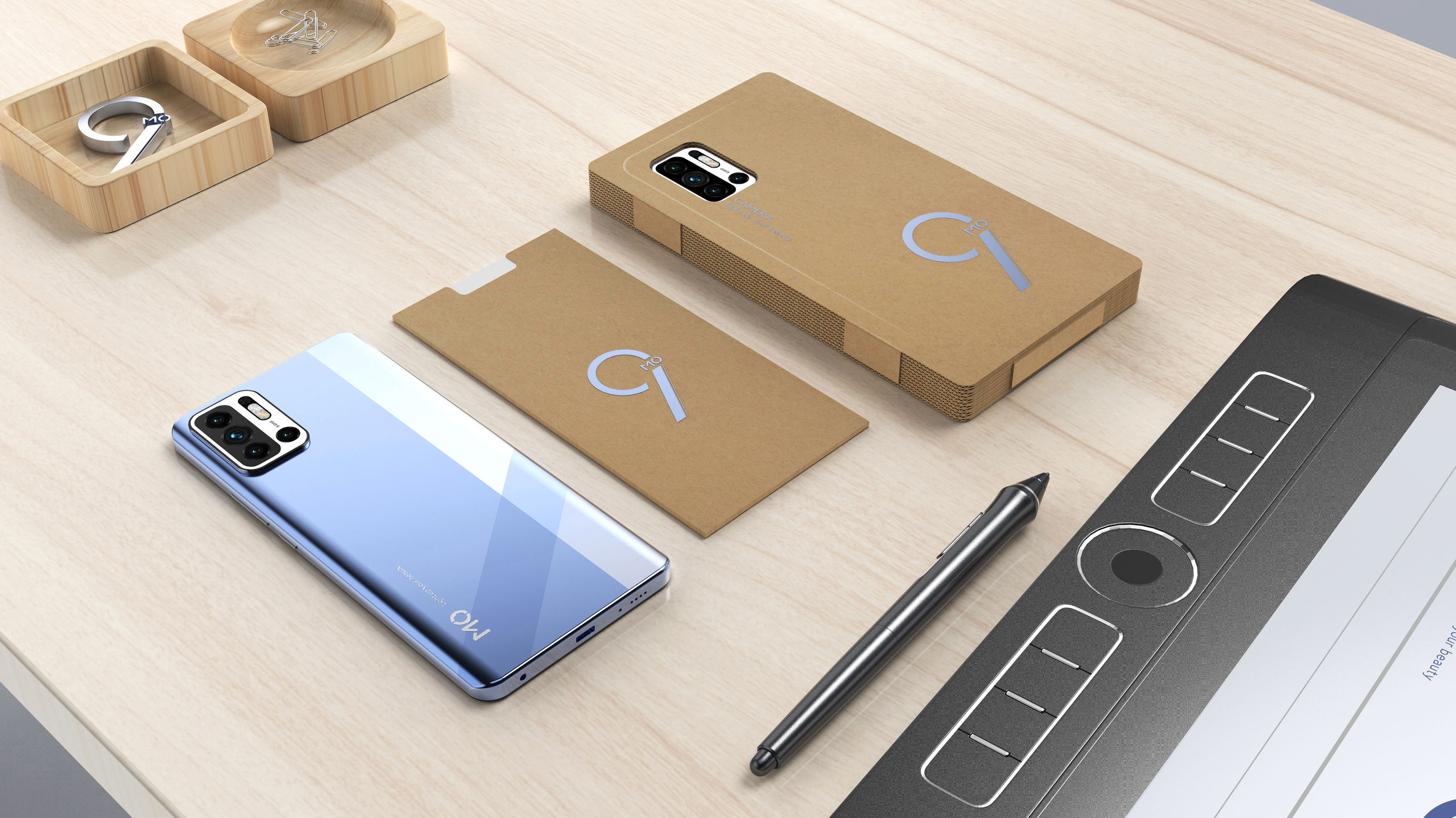 packing design，Consumer products，Mobile phone packaging，