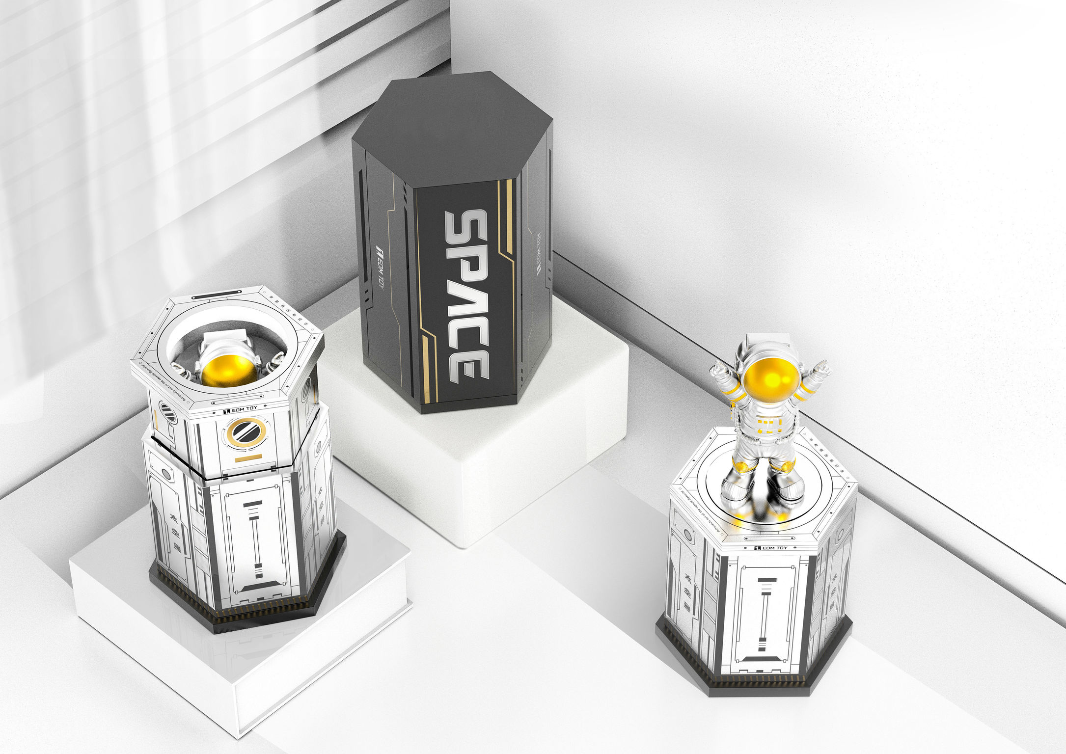 packing design，Consumer products，Toy packaging，