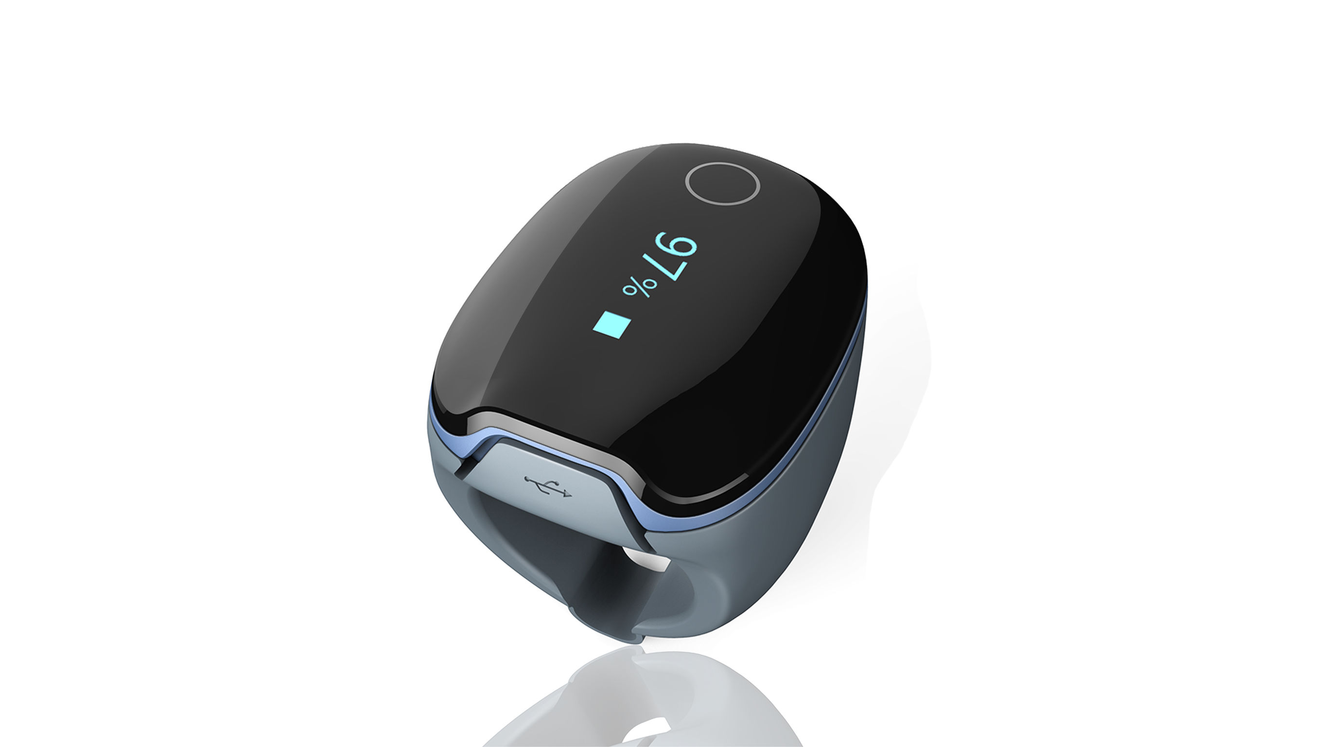 product design，Medicine/Health，Oxygen monitor，