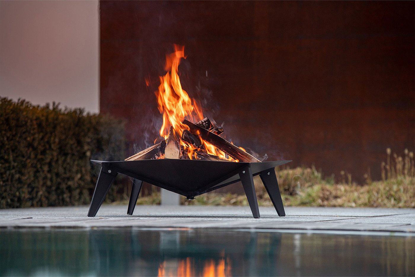 product design，courtyard，Fire pit，