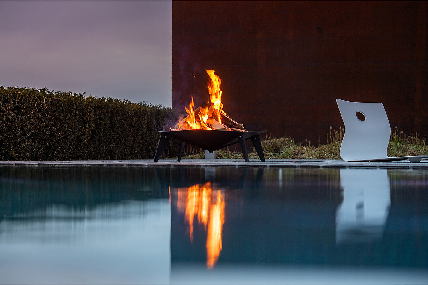 product design，courtyard，Fire pit，