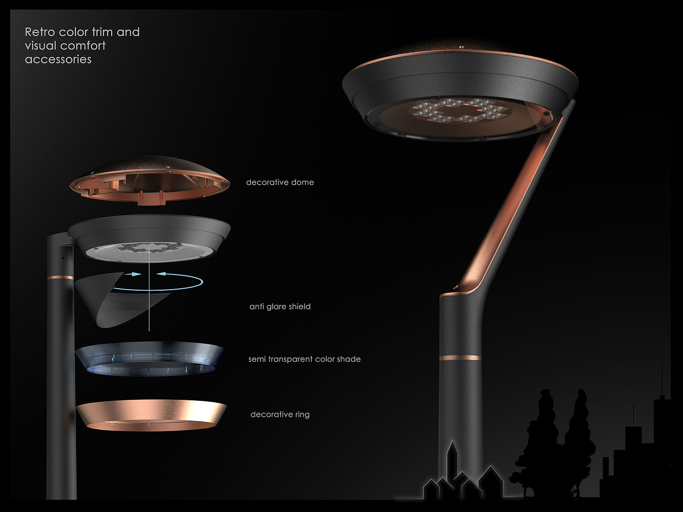 product design，Public Design/Retail Projects，Outdoor lighting system，