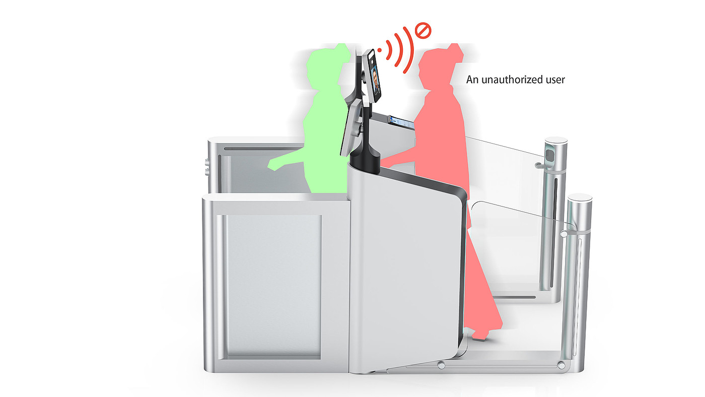 product design，Industry/Tools，Airport security gate，