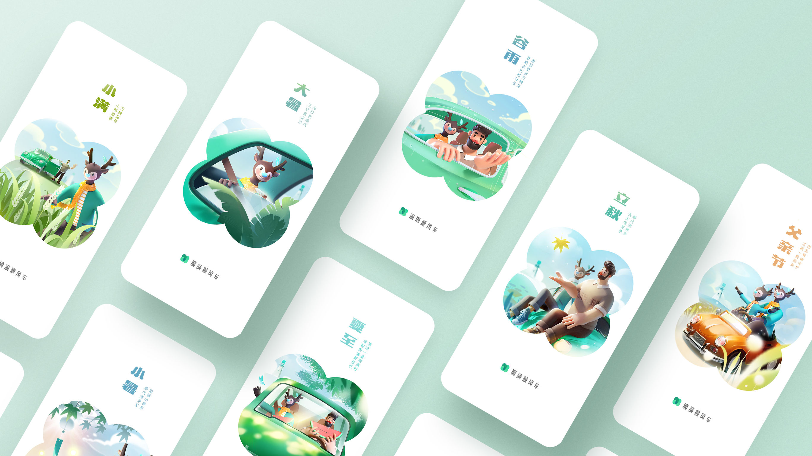 Communication design，Product and Service Identification，Ride sharing application，