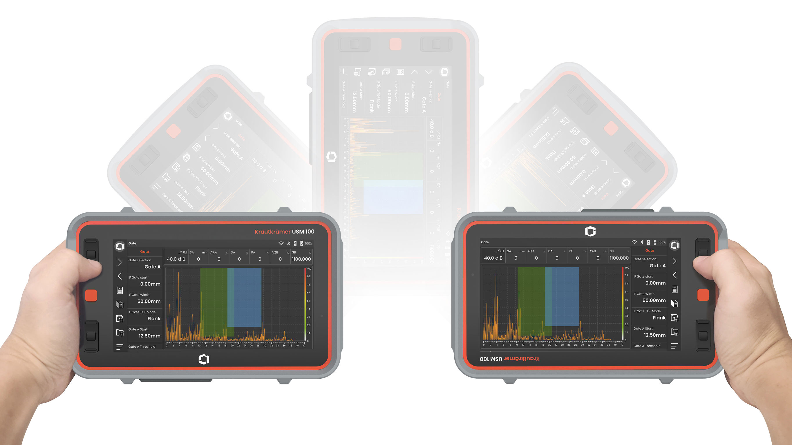 User experience (UX)，Product design UX，Industrial ultrasonic flaw detector，