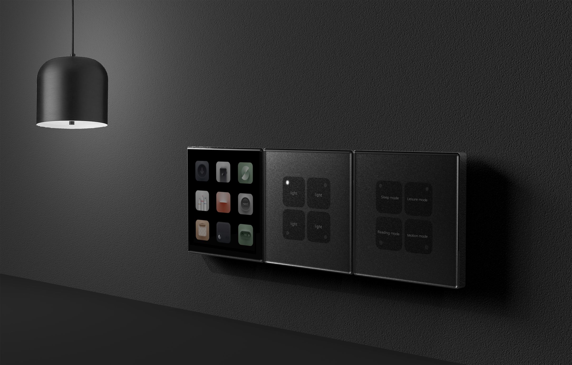 product design，Architectural technology，Intelligent touch switch，