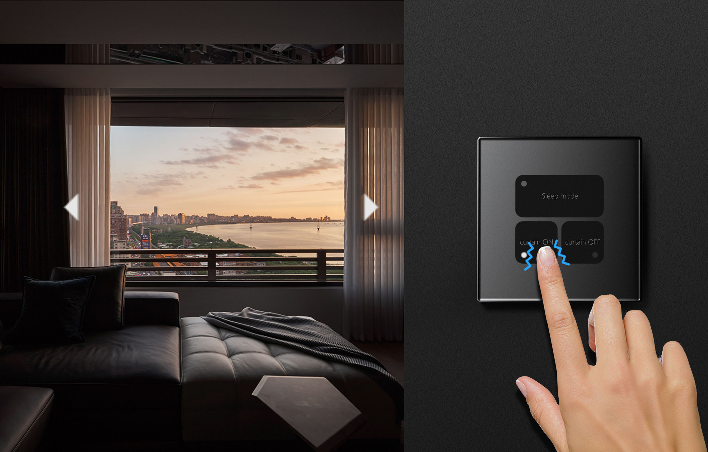 product design，Architectural technology，Intelligent touch switch，