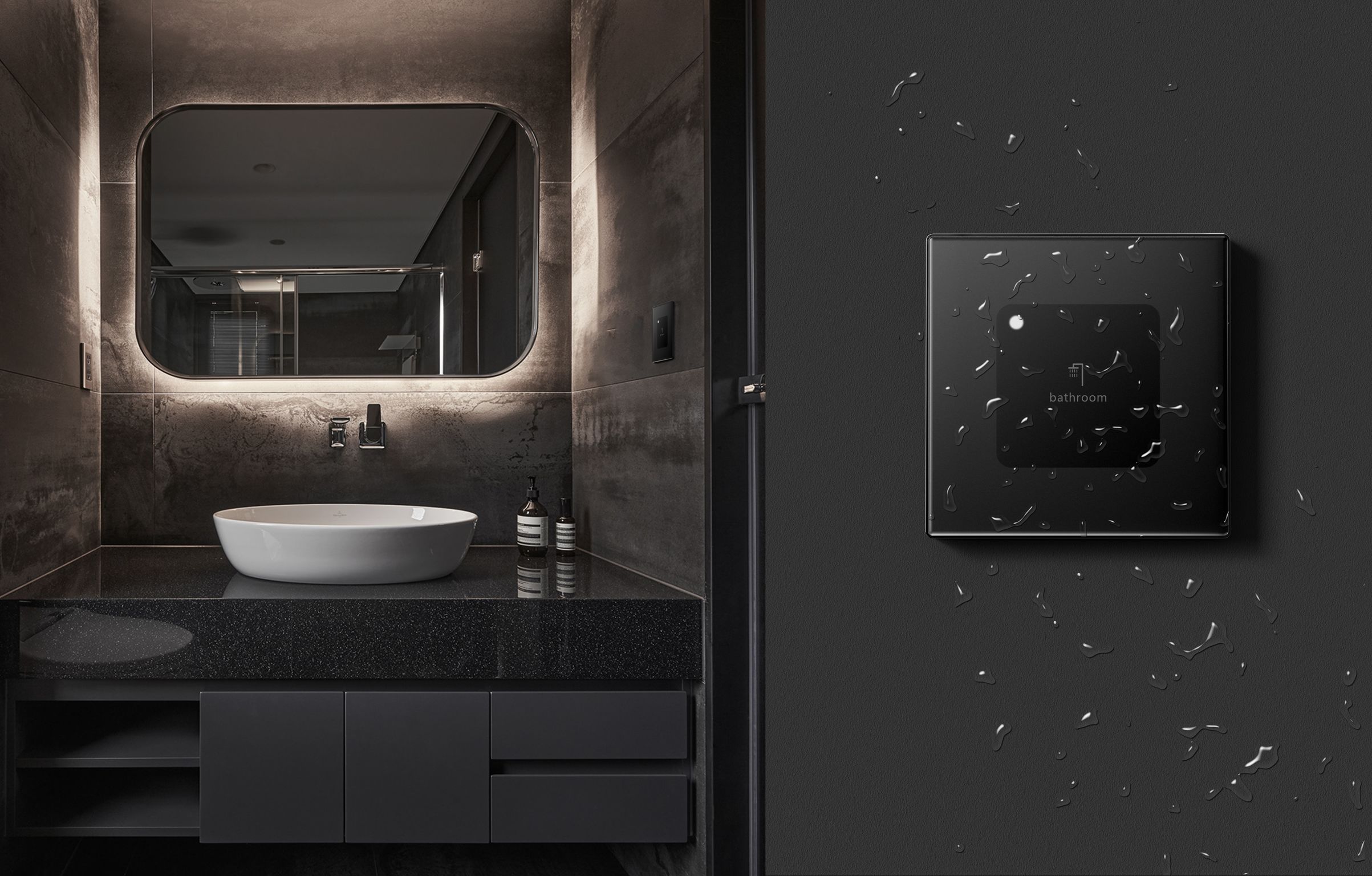 product design，Architectural technology，Intelligent touch switch，