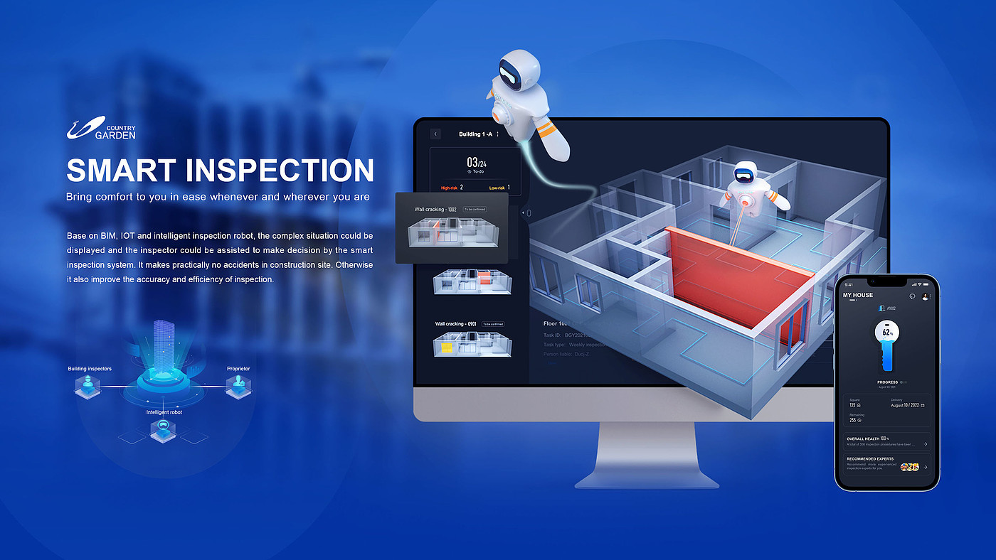 User experience (UX)，Communication design UX，Building Inspection Application，