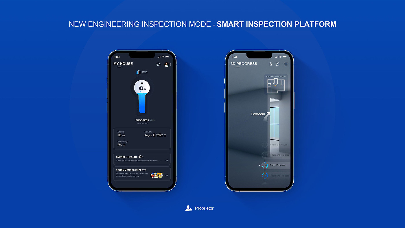 User experience (UX)，Communication design UX，Building Inspection Application，