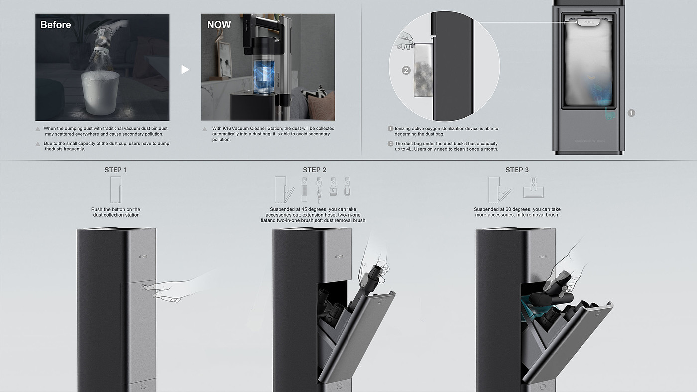 product design，Home/tableware，Vacuum cleaner，