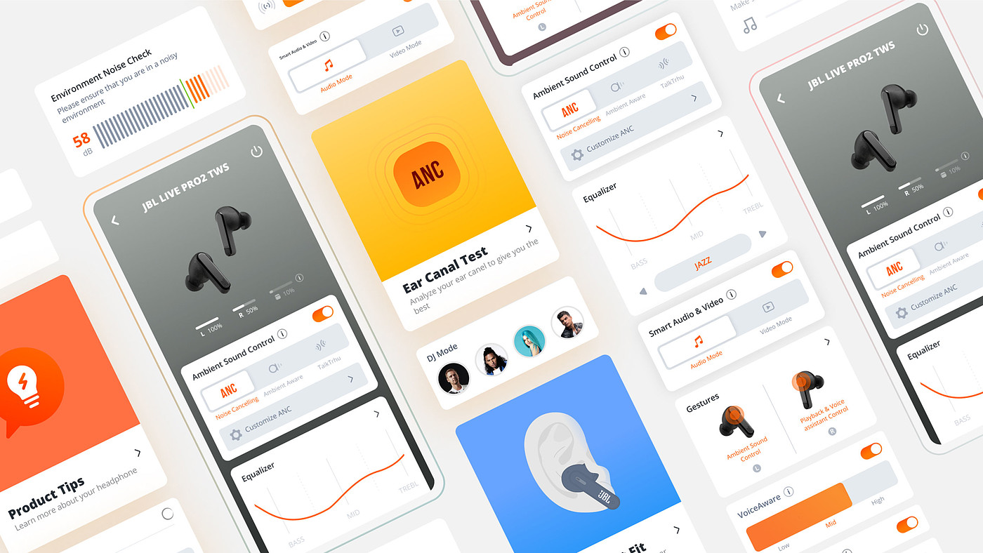 【2022年 iF设计奖】JBL Headphone app - 普象网