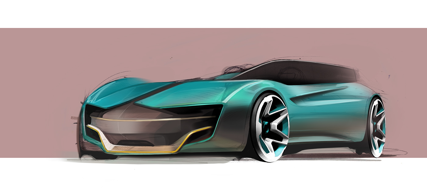 sportscar 2023，a design chart，Sports car，line，public，